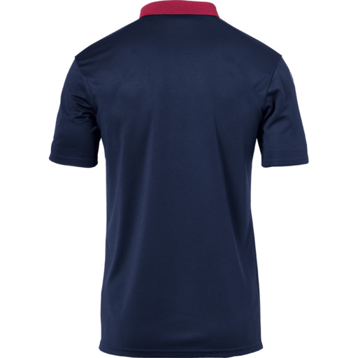 Camisa Pólo Offense 23 Azul Marino/burdeos/amari Uhlsport