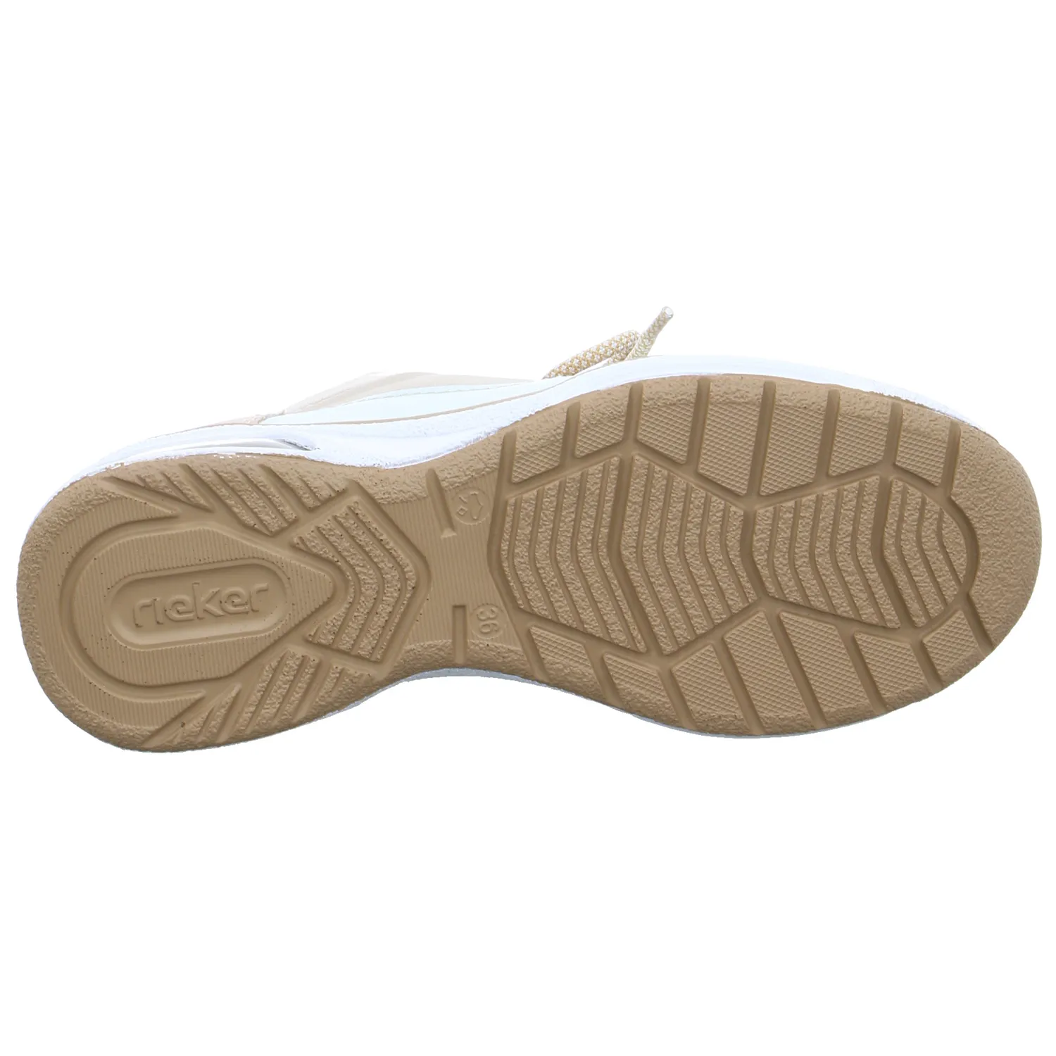 RIEKER Sneaker Rosa Textil