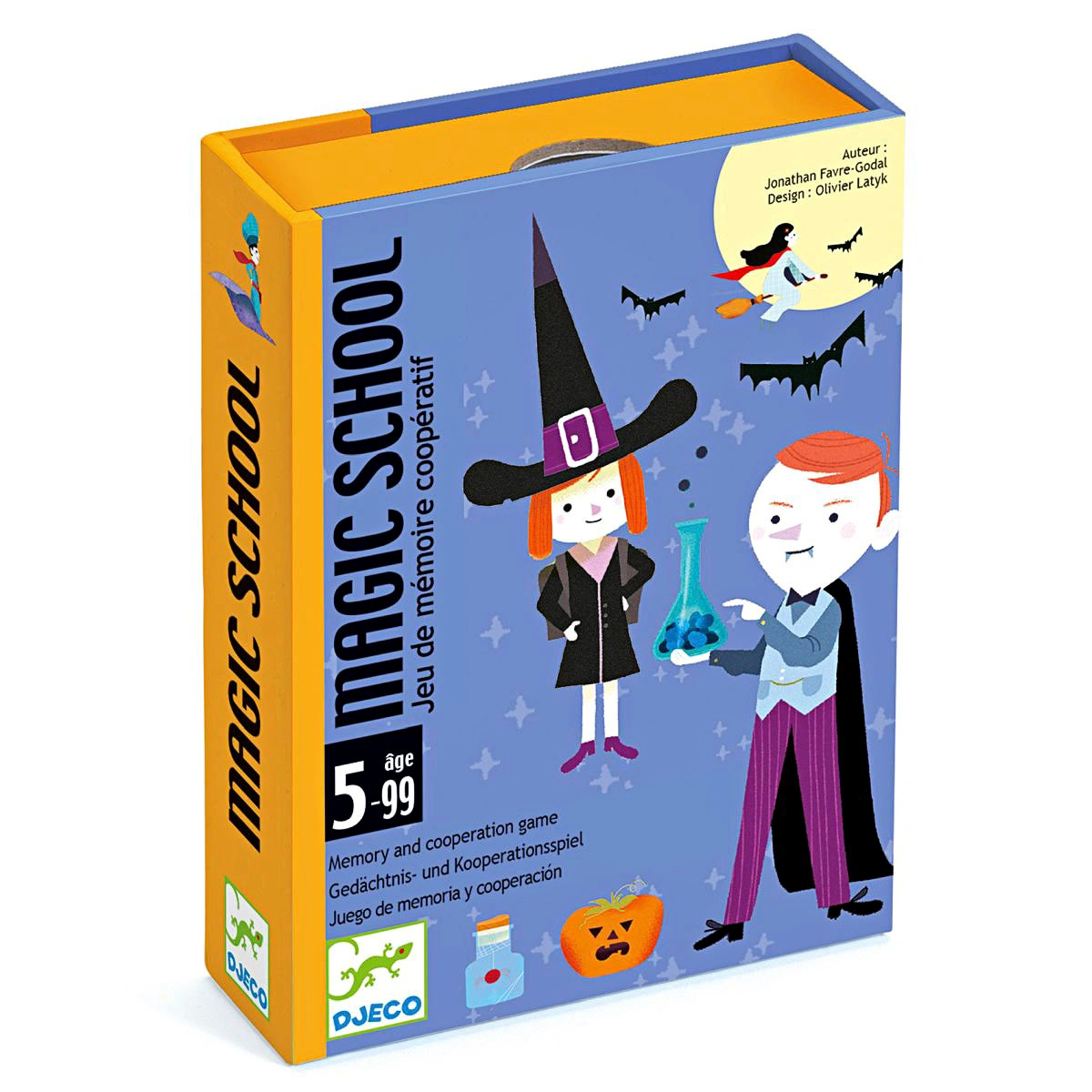 Kartenspiel MAGIC SCHOOL in bunt