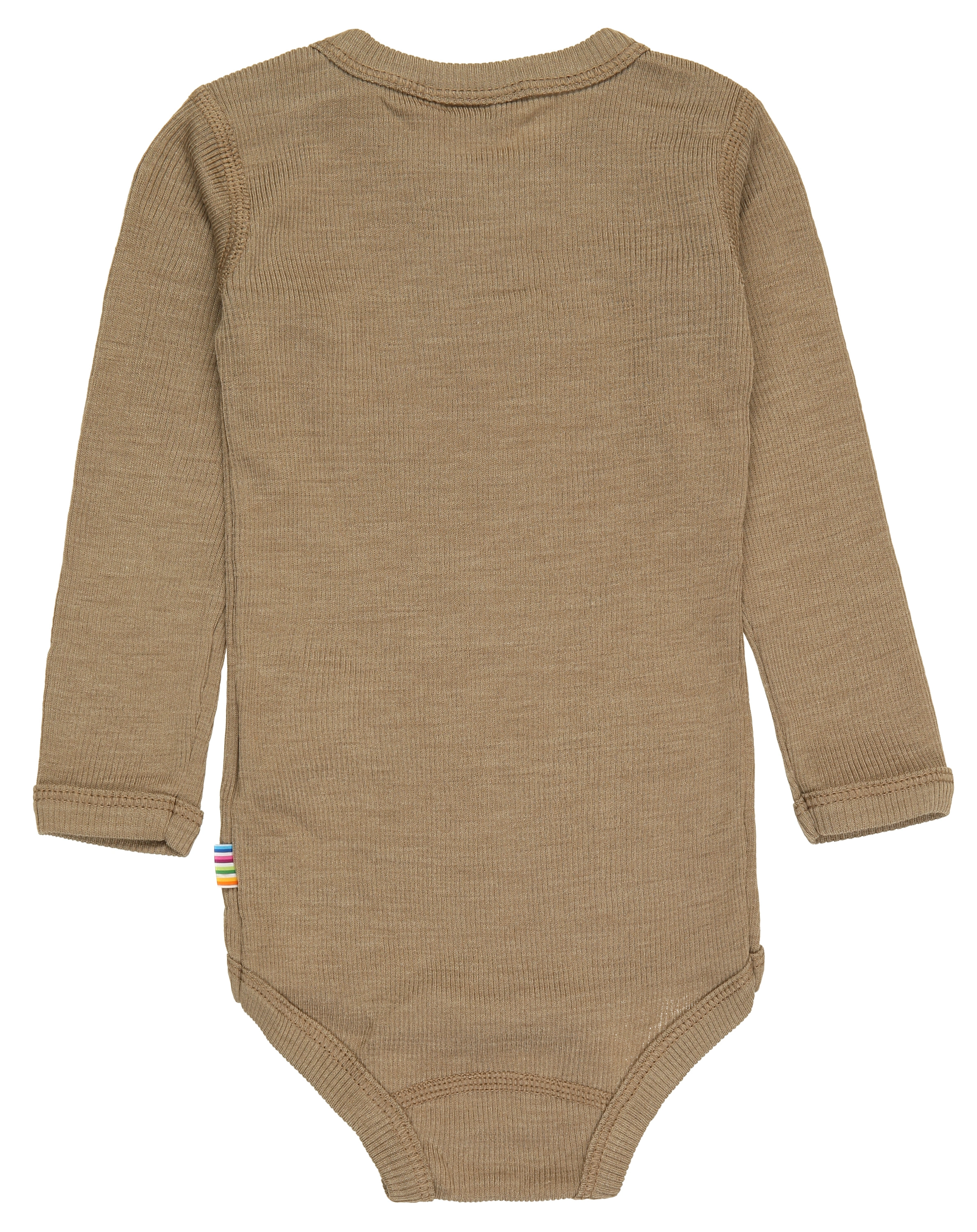 Langarm-Body 621 - WOOL in beige