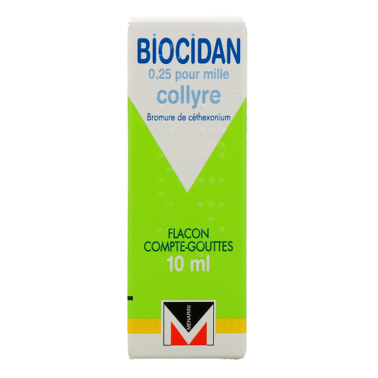 Biocidan Collyre 10 ml - Pharmacie des Drakkars