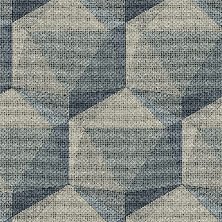Papier peint Vinyle Intissé GoodHome Molta gris et vert