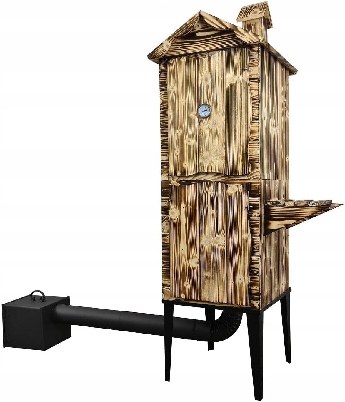 Räucherkammer Räucherei Garten Holzräucherei Holz 180x50x50cm