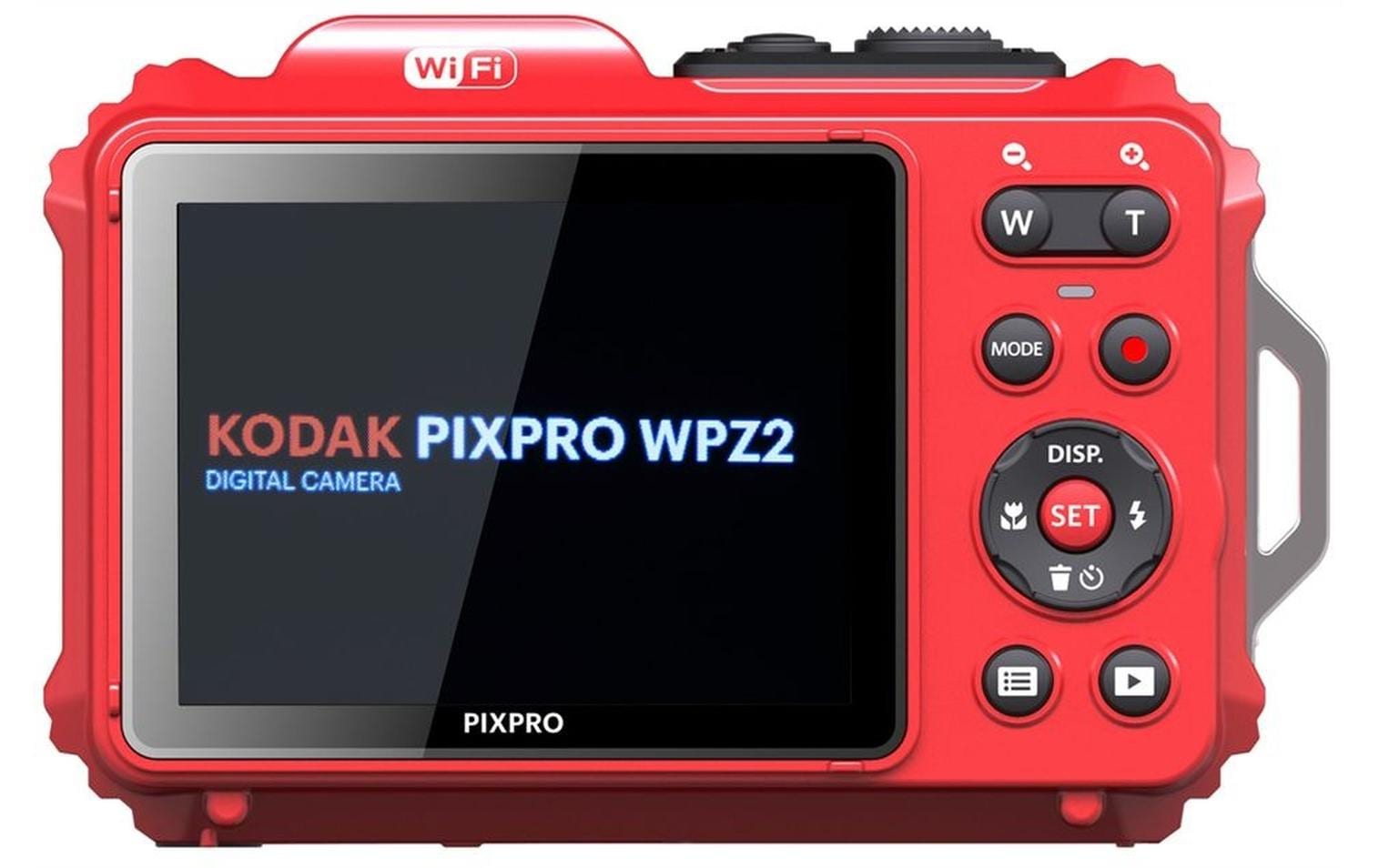 Unterwasserkamera PixPro WPZ2 Rot<br>Wasser-, stoss- und staubdichte, Point & Shoot-Kamera