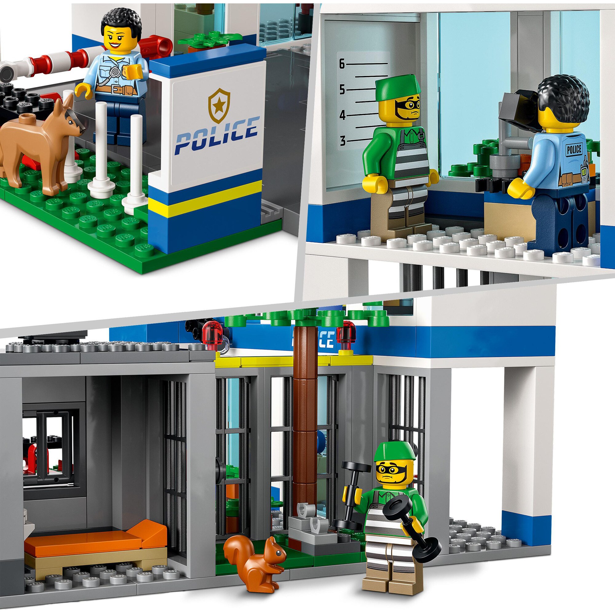 LEGO Konstruktionsspielzeug City Polizeistation