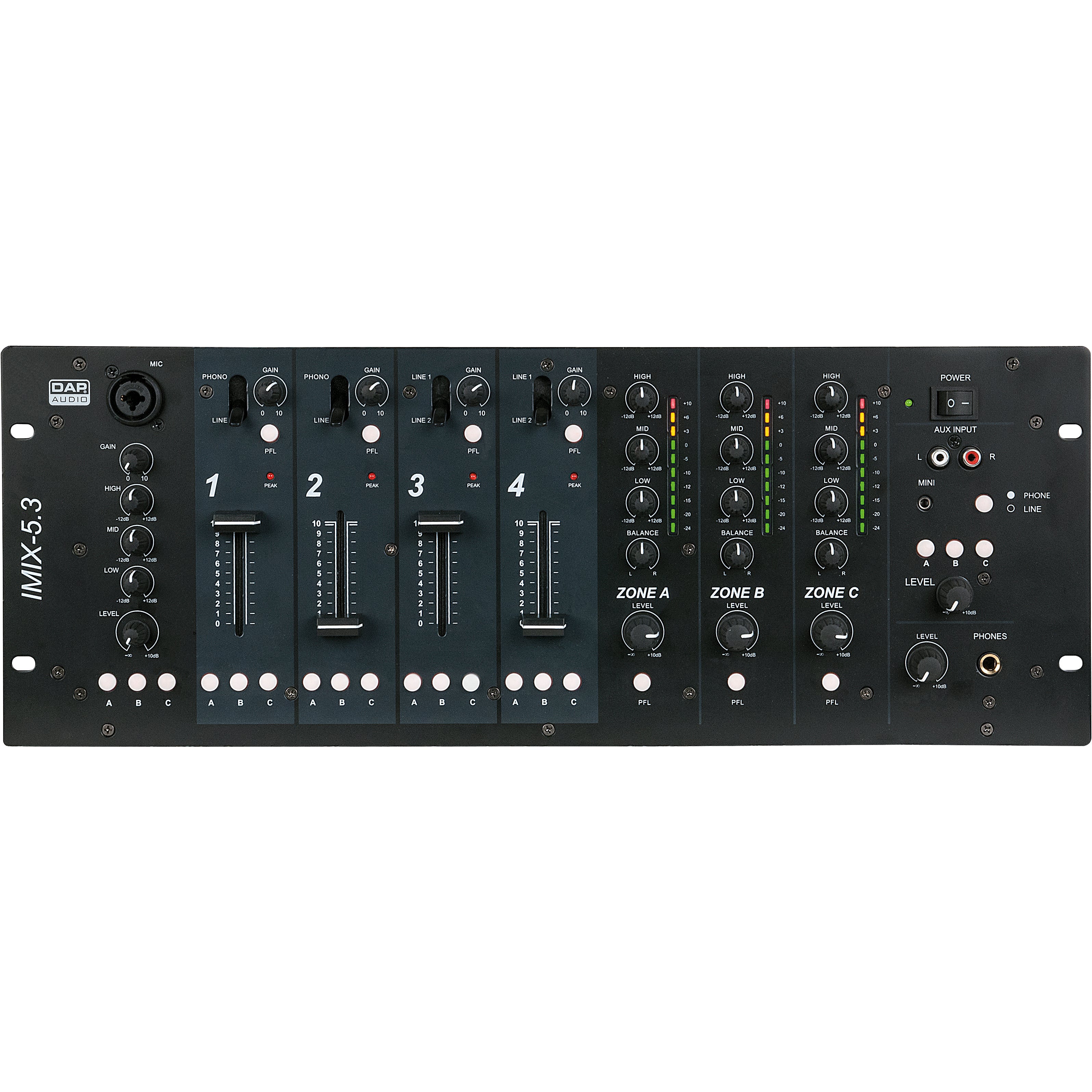 DAP IMIX-5.3 rackmixer