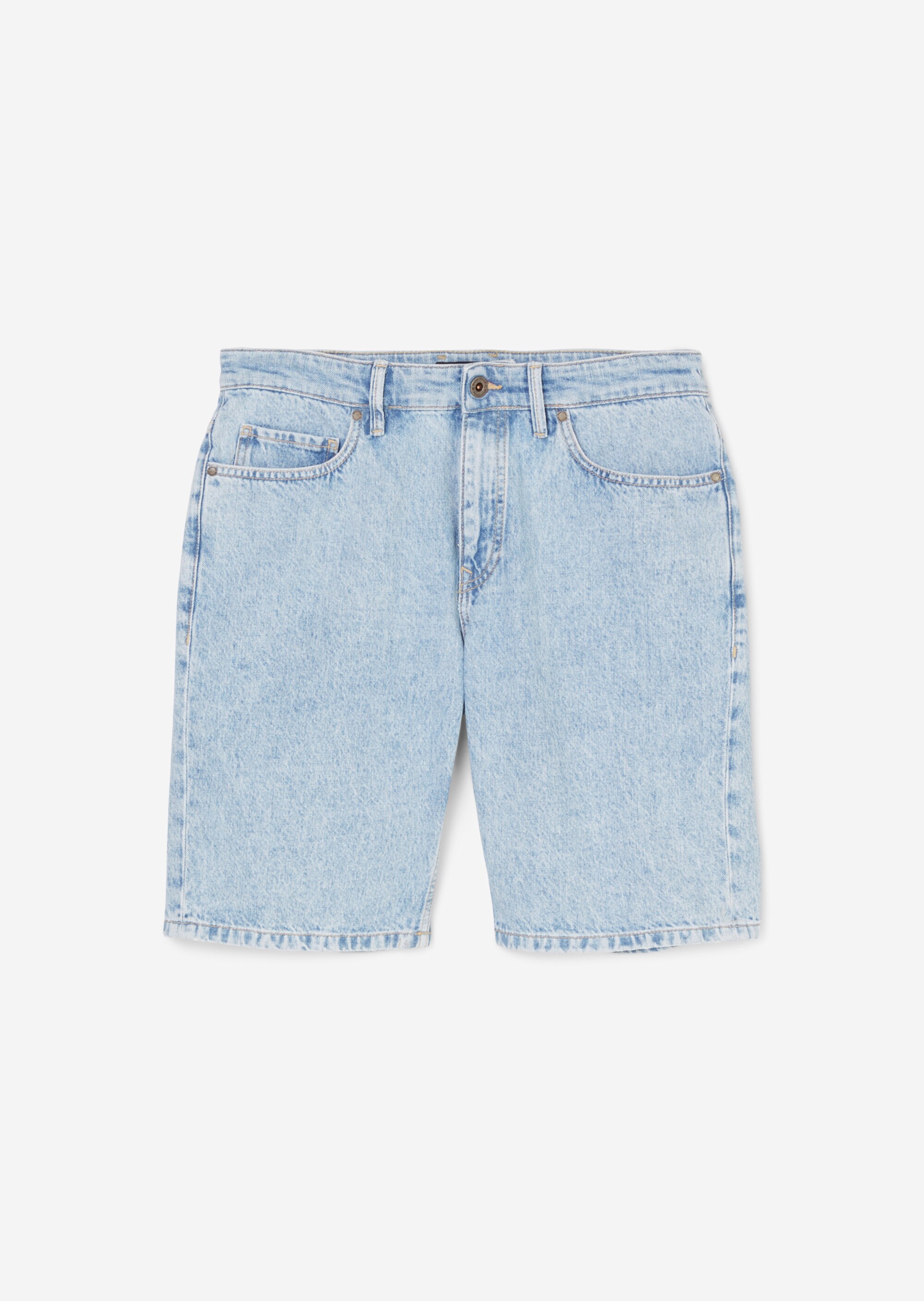 Jeansshorts Modell HAMAR aus reiner Bio-Baumwolle