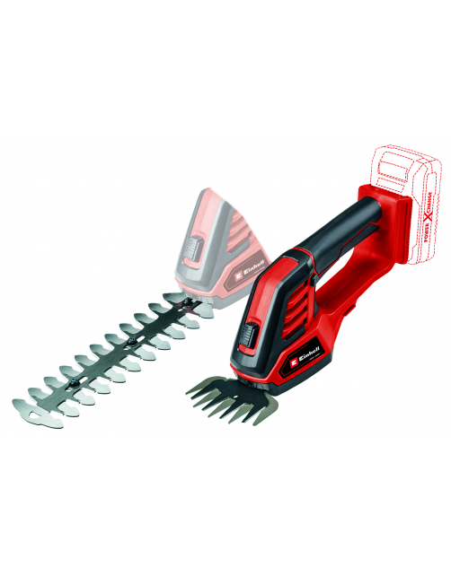 Einhell Accu Gras-\/Heggenschaar - Heggenschaar - Rood Zwart