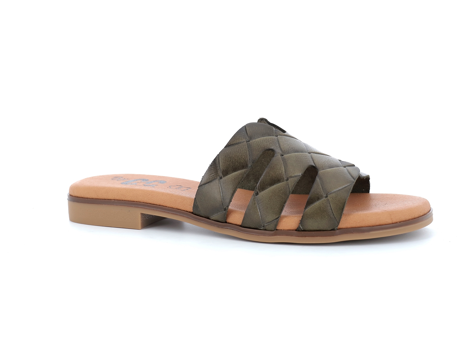 Chaussures du chateau-2053 Cuir Kaki