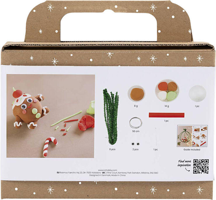 Creativ Company Mini DIY Kit Modellering, Peberkagemand