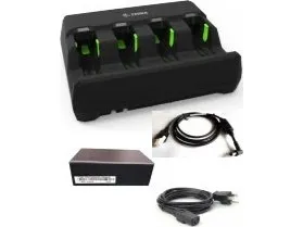 Zebra 4-Slot Battery Charger Kit - Batterioplader - for Symbol LI3608; Digital Scanner DS3608, DS3678; Zebra DS3608, DS3678, LI3608, LI3678