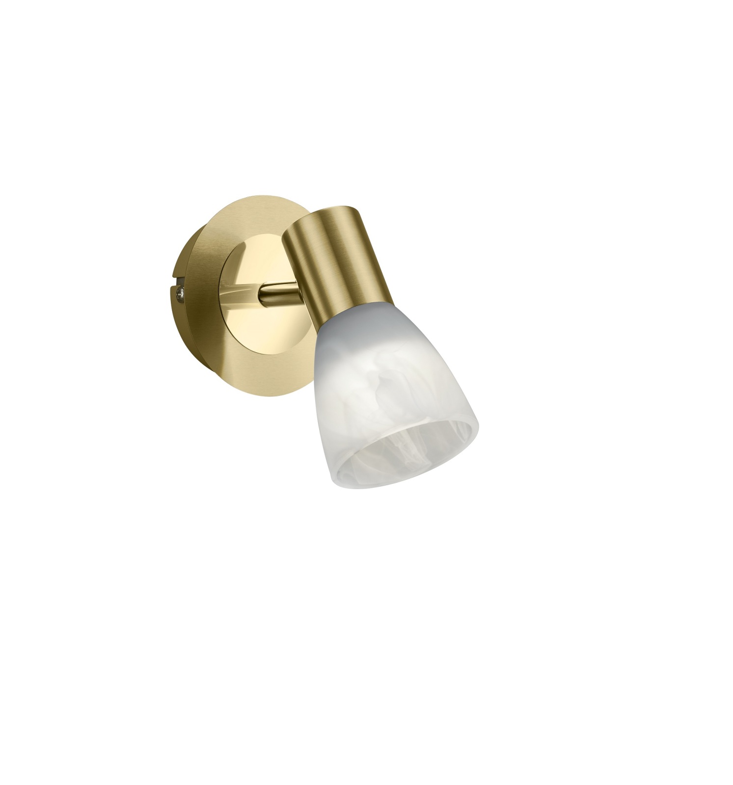 LED-Spot - Messing-matt