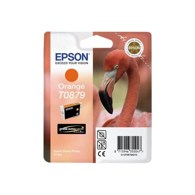 Epson T0879 Flamant rose - Orange - cartouche d'encre originale