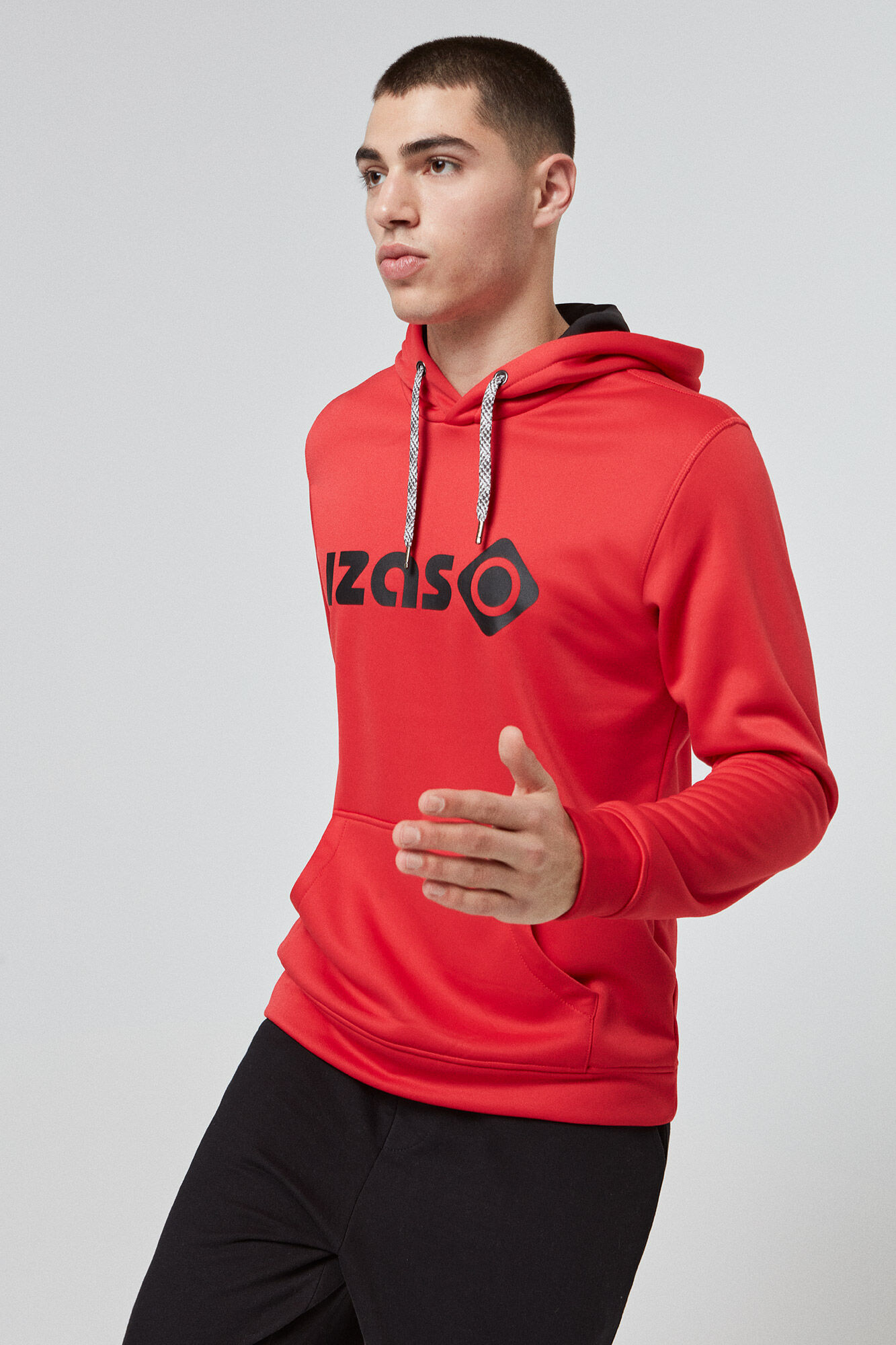Moletom com logo - Vermelho