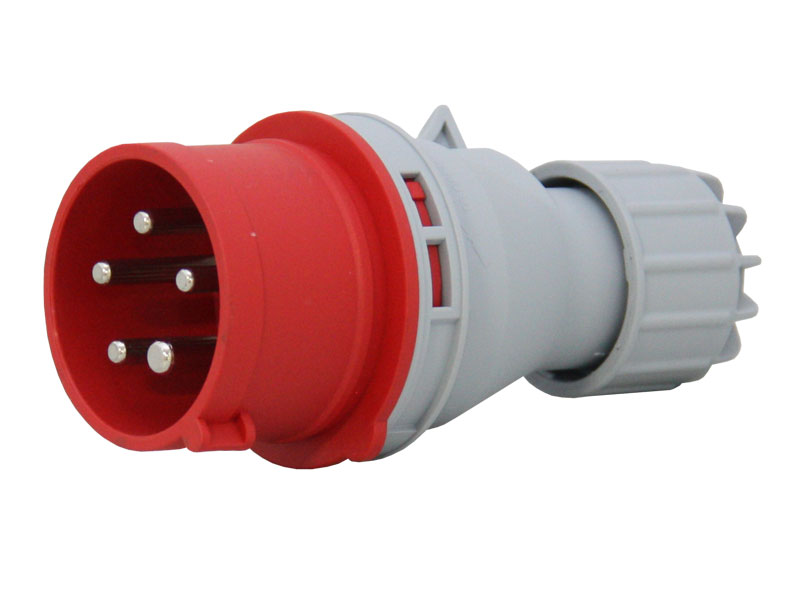 Ekström Stecker 1x CEE16A, 5-polig, Phasenwechsel