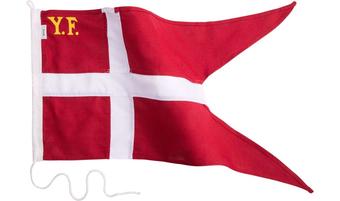 Yachtflag 42x80cm syet DK