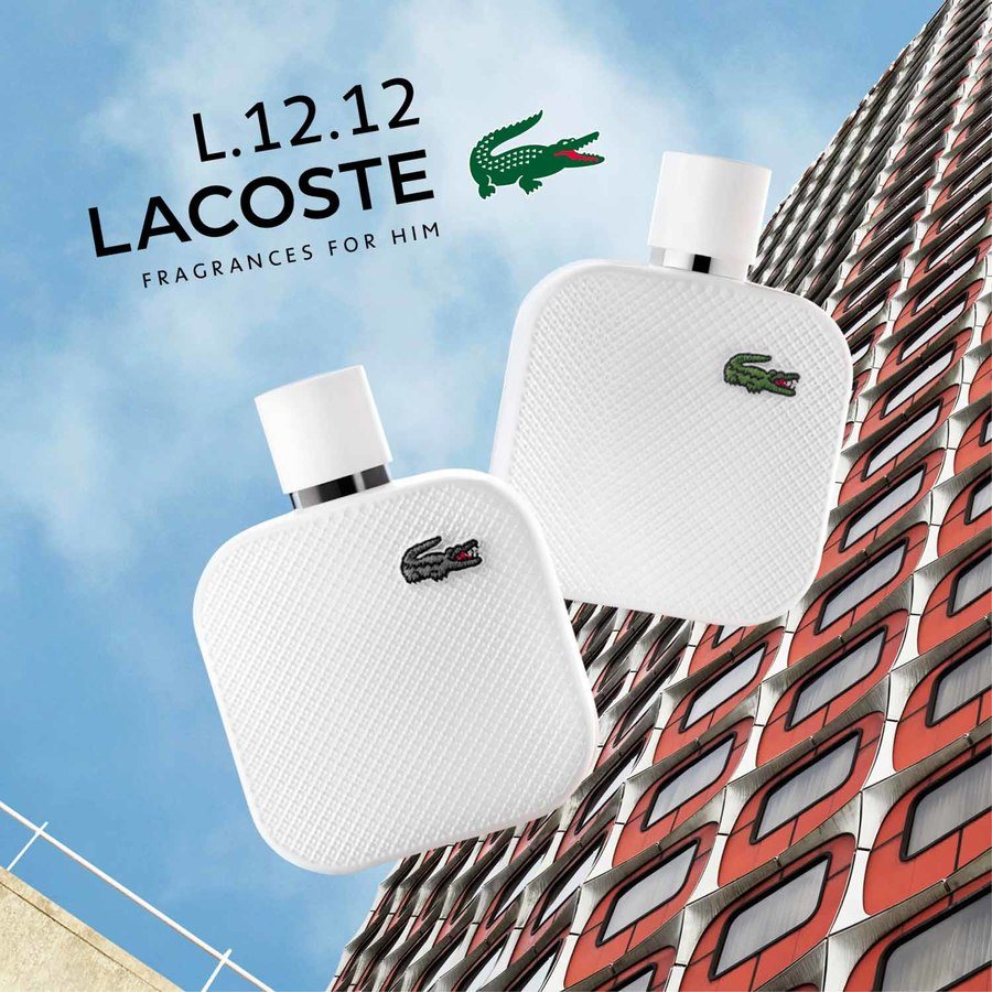 Lacoste L.12.12 Blanc Eau De Toilette For Men 100ml