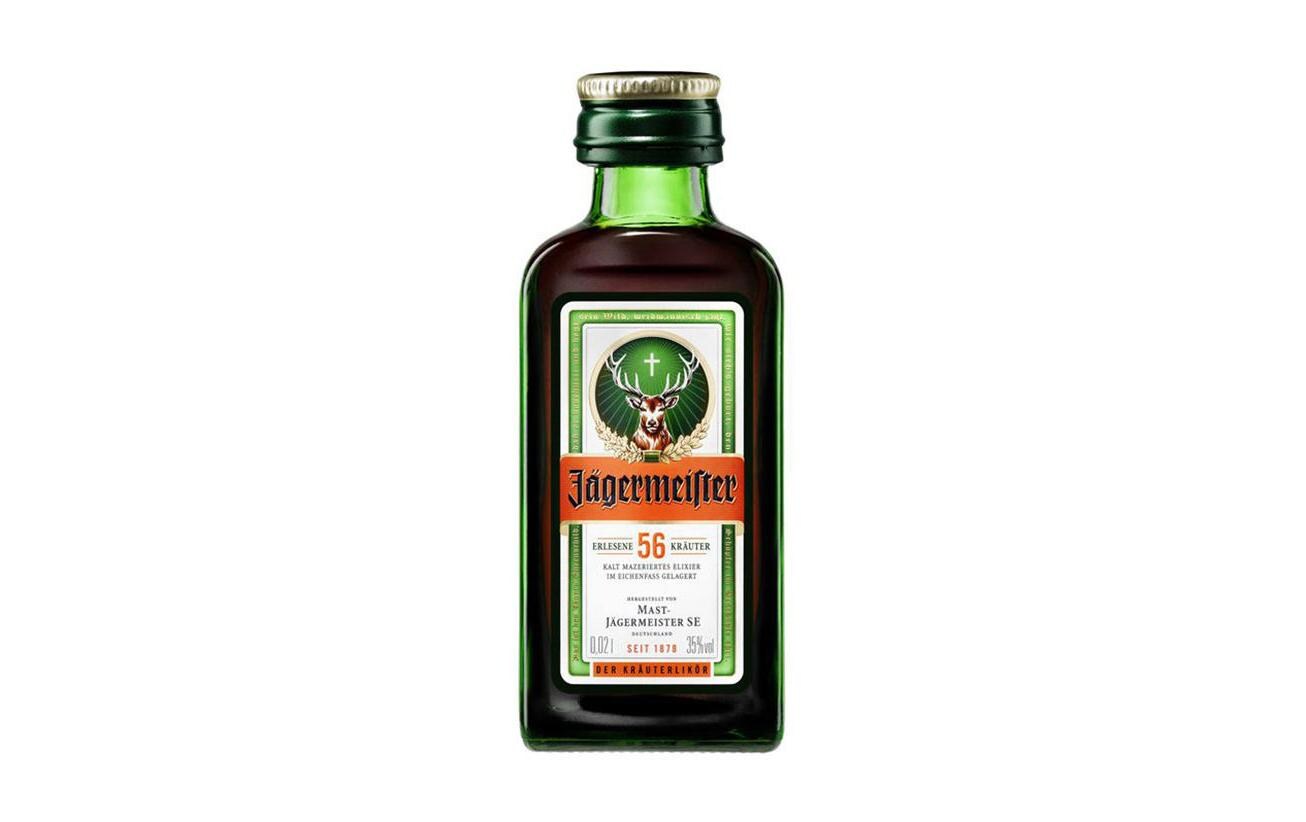 Jägermeister 9 x 0.02 lHochwertiger Kräuterschnaps mit 56 Kräutern