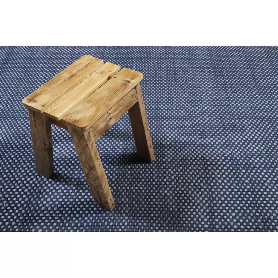 Esprit Handweb-Teppich Casa blau