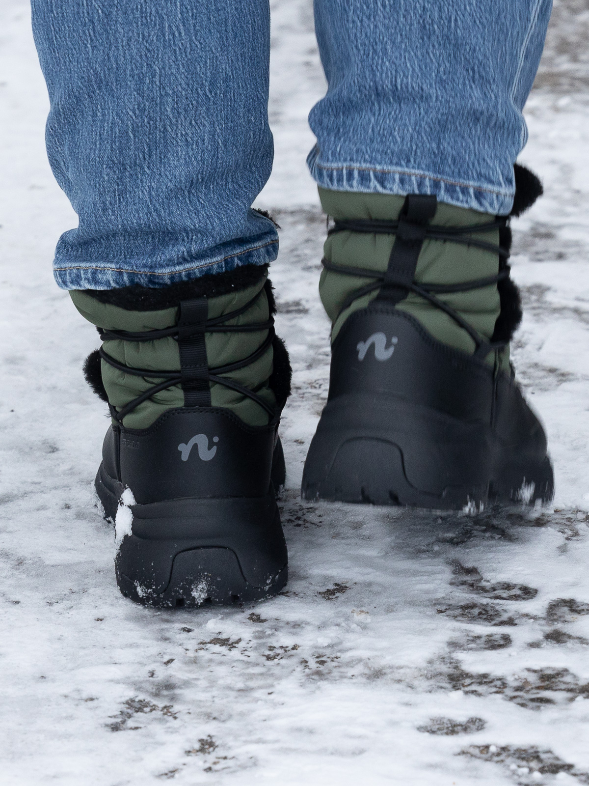 Noodles - Snowrunner Green - Trapes Sko