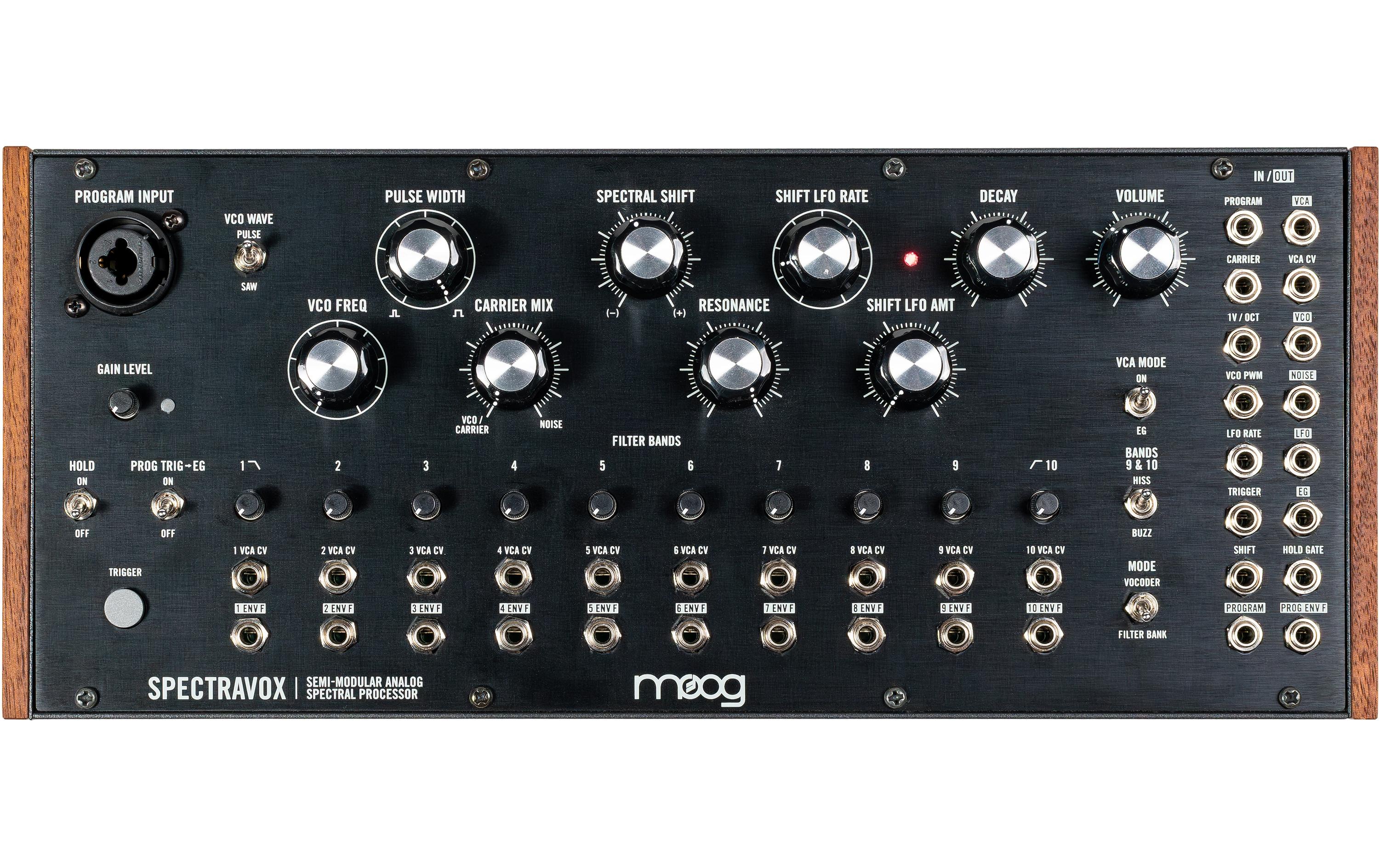 Synthesizer Spectravox<br>Semi-modularer analoger Spektralprozessor