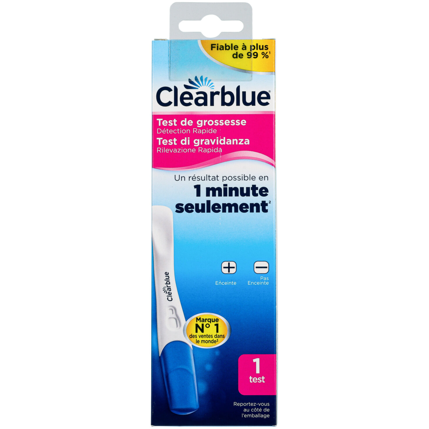 Clearblue Schwangerschaftstest Schnelle Erkennung