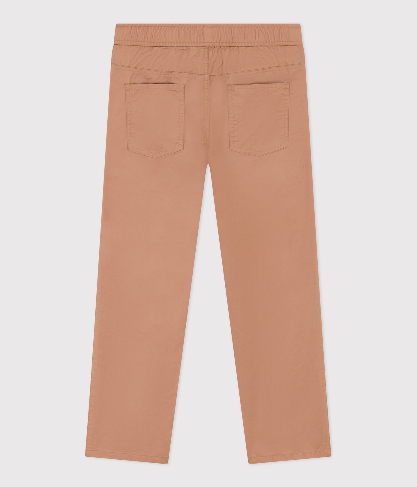 Pantalon regular en serge de coton enfant garçon