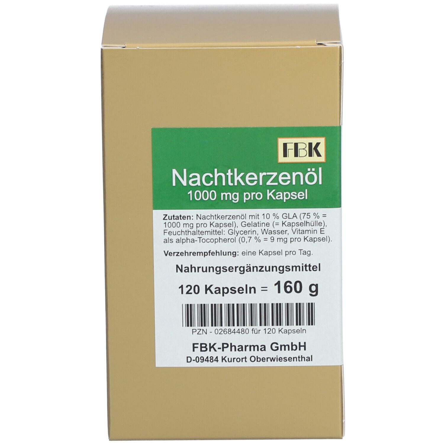 Nachtkerzenöl 1000 mg
