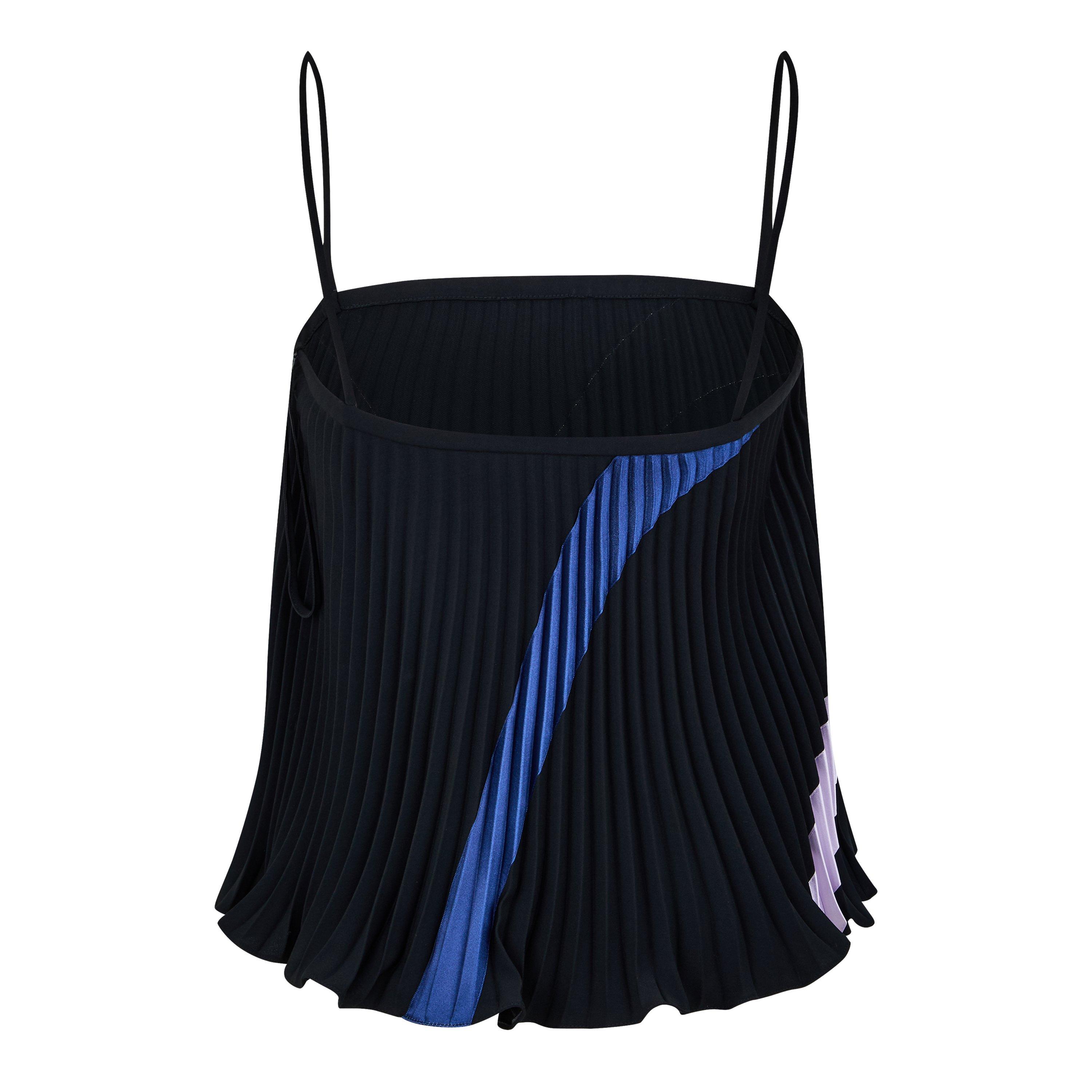 Emporio Armani Pleated Sleeveless Top