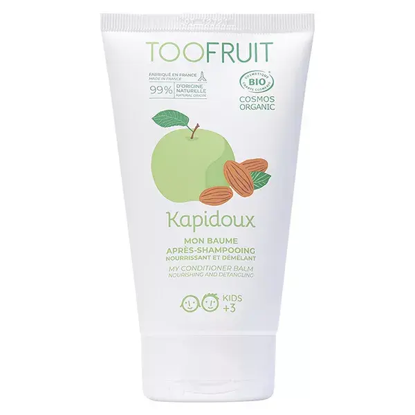 Condicionador Infantil Toofruit Kapidoux Orgânico de Maçã e Amêndoa 150ml
