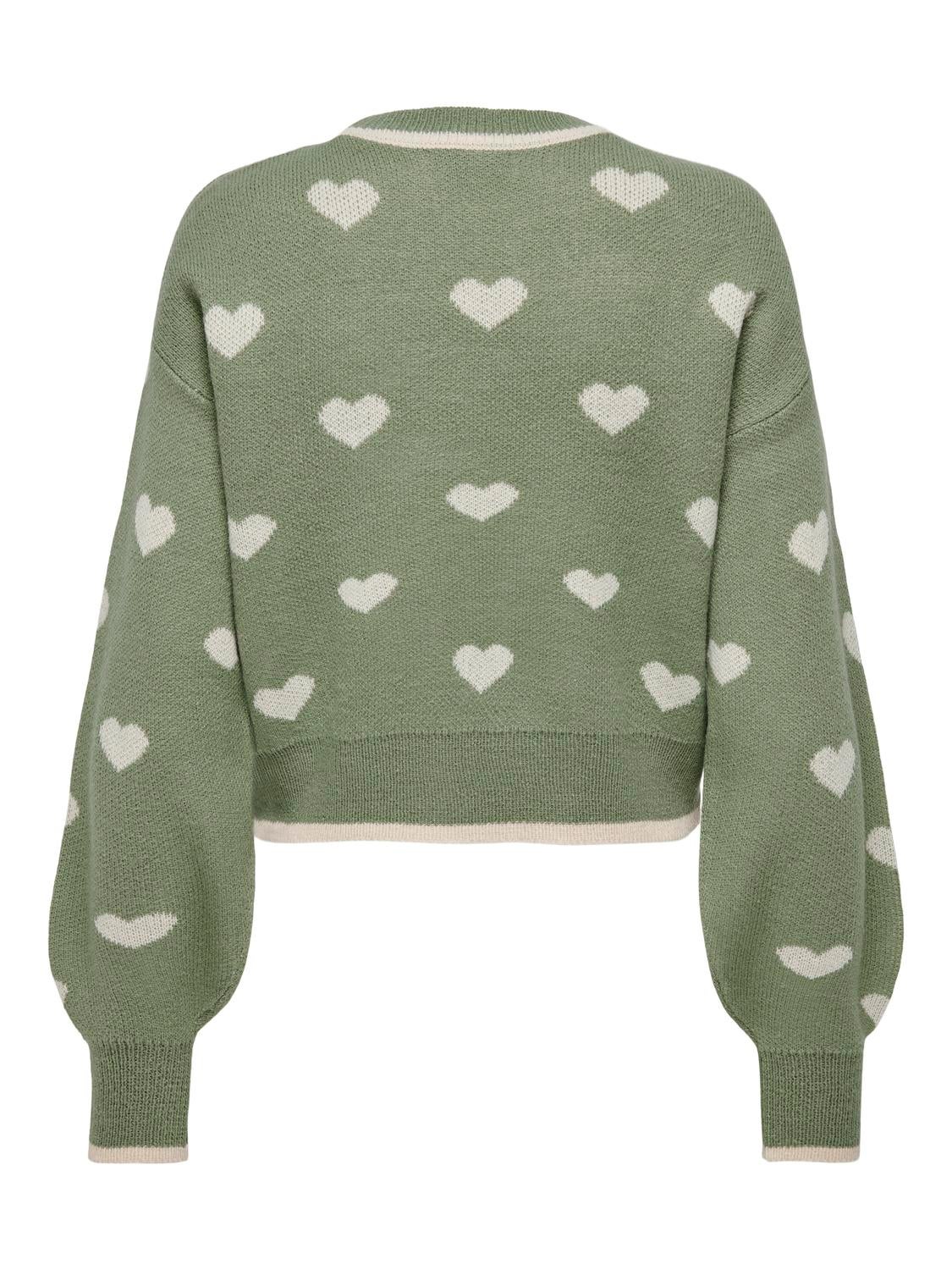 JDYROMANCE Strickpullover Sea Spray
