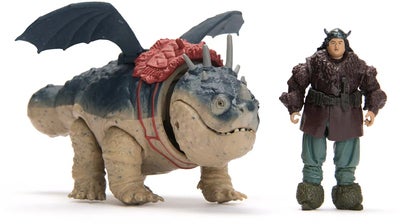 Dragetreneren Viking & Drage Gronckle & Fishlegs Lekesett