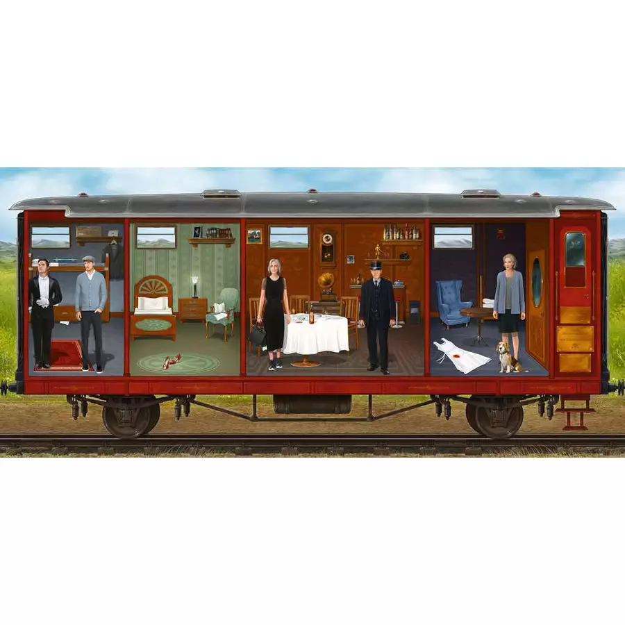 Ravensburger Puzzle X Crime: Das verlorene Feuer bunt