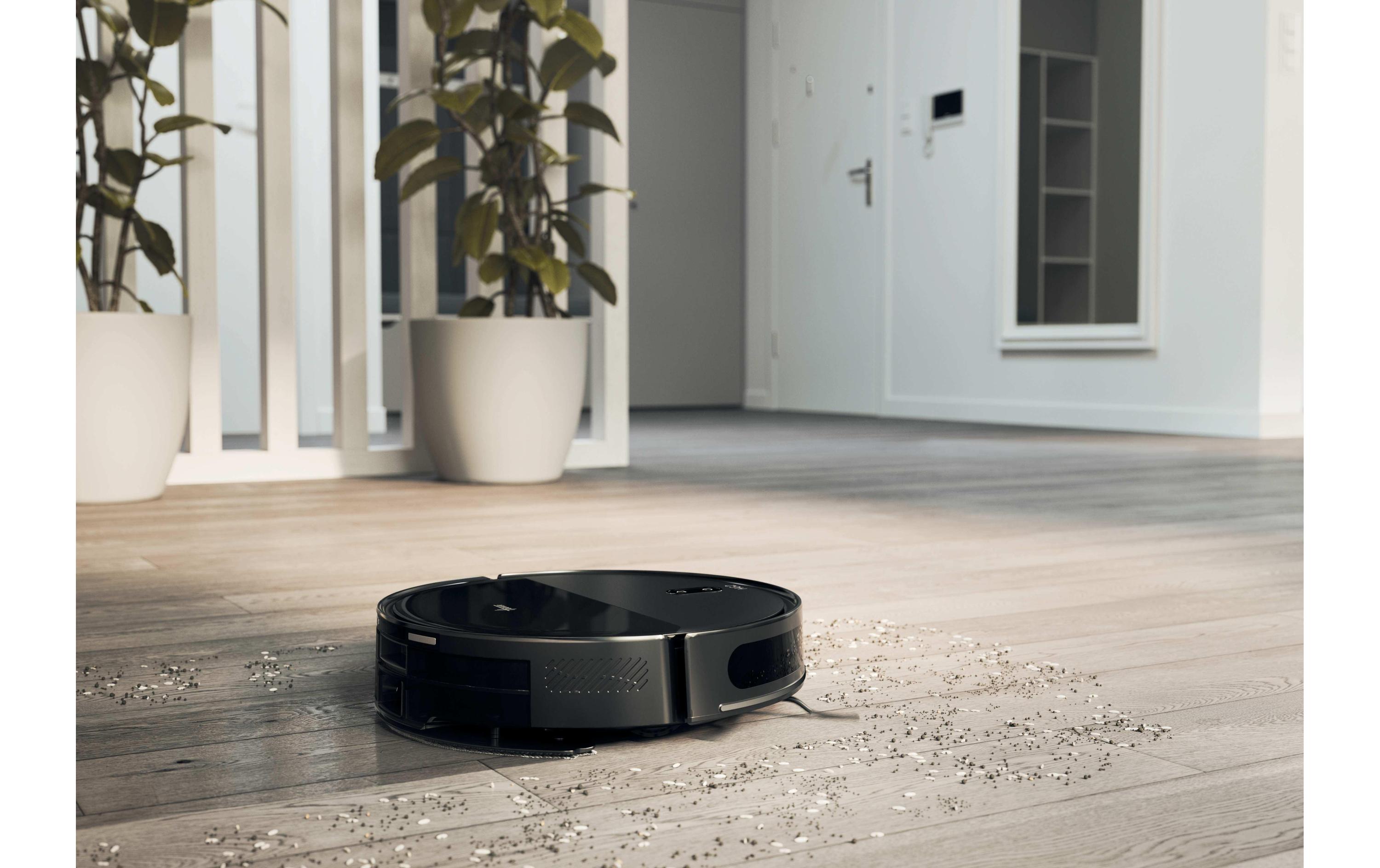 Saug- und Wischroboter HG2 Turbo Slim HG230H 011 Schwarz<br>Saugroboter mit Wischfunktion