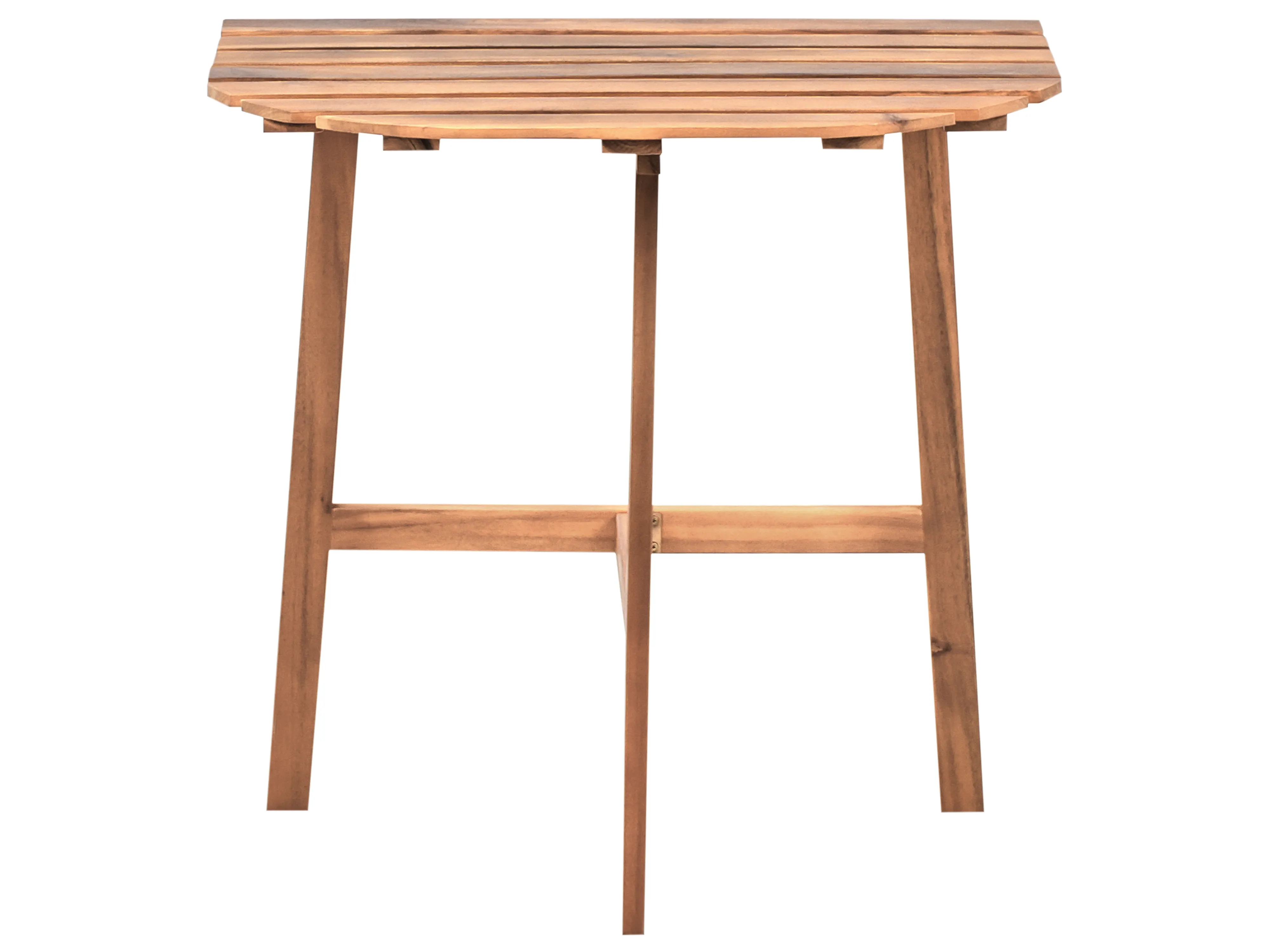 Bistrotafel OSIGO 44 cm 70 cm Acaciahout Bruin