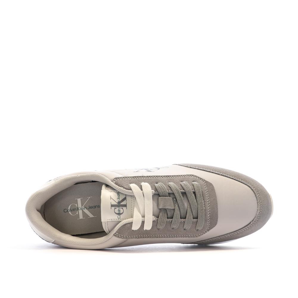 Calvin Klein Jeans Baskets Blanches/Grises Homme Calvin Klein Jeans YM0YM00746-O<G