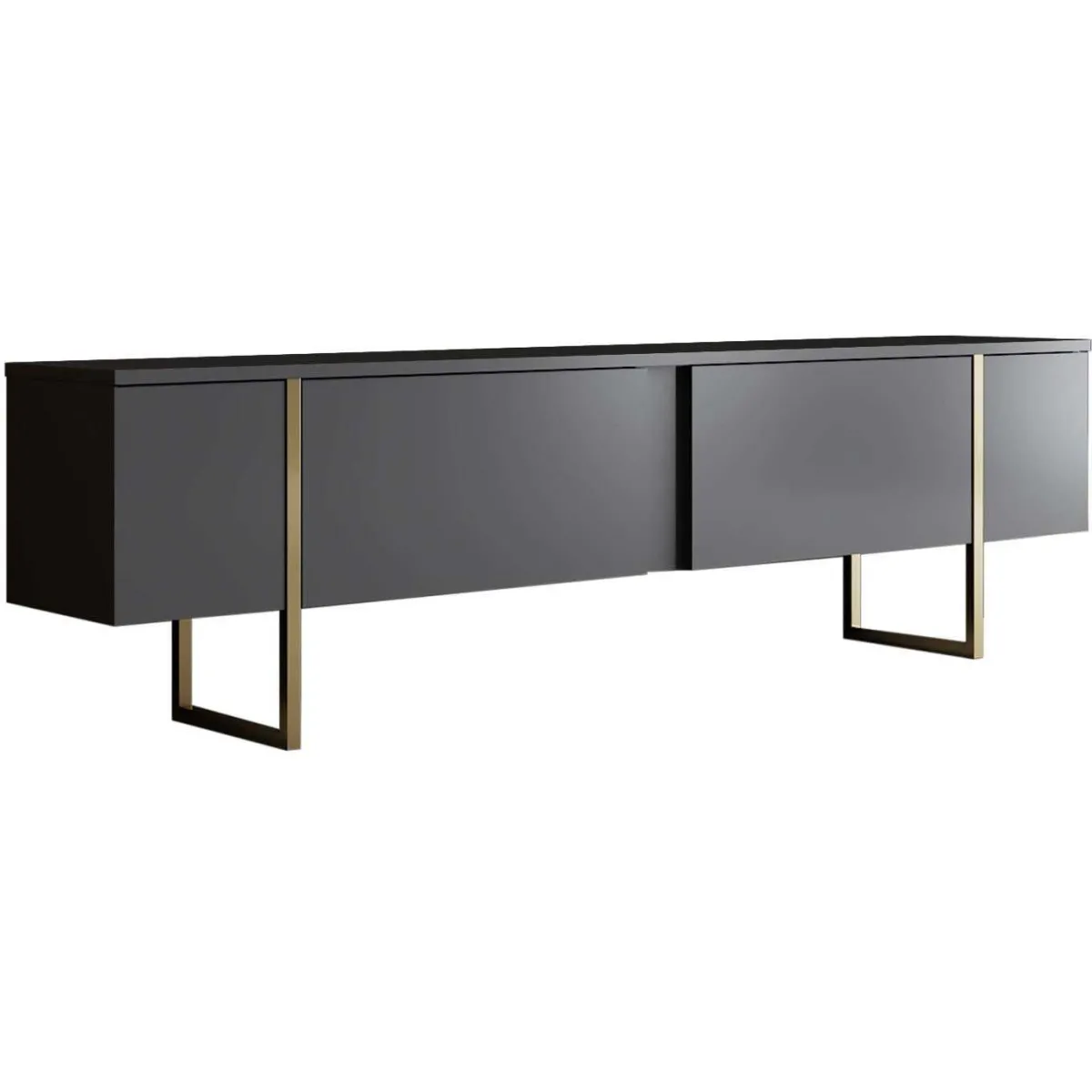 Hanah Home Luxe anthracite + doré