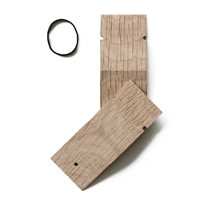 Moebe - Pinch Deko-Klammer, Eiche natur
