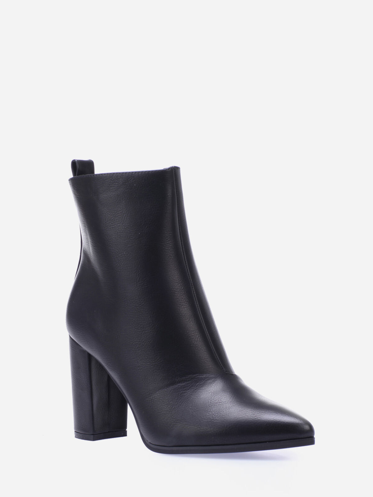 Bottines à talon- Noir