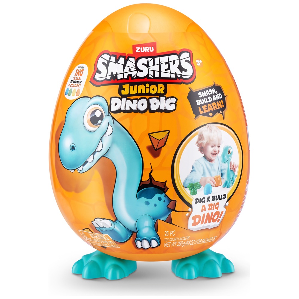 Smashers Junior Dino Dig Großes Ei von ZURU