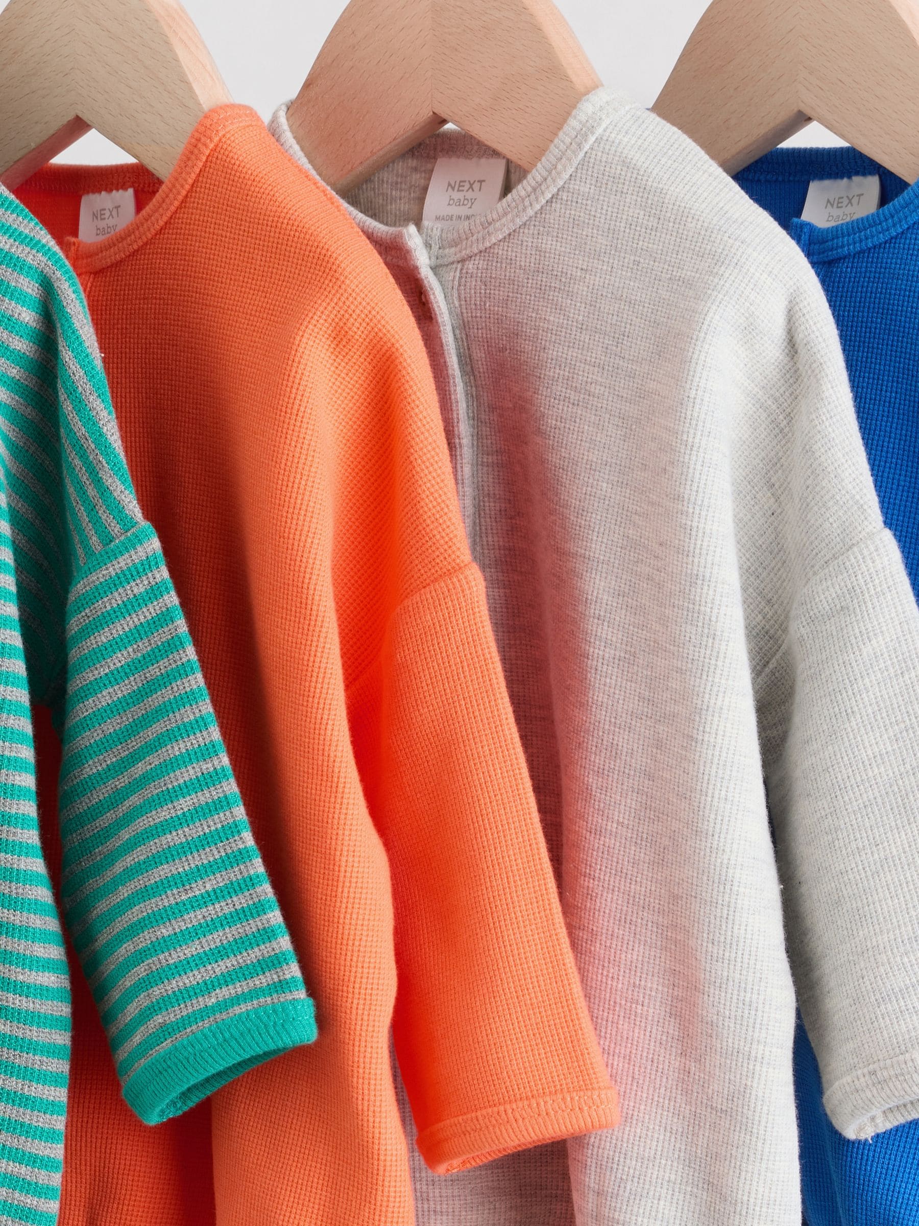 Licht - Baby T-shirts met lange mouwen 4 stuks (0mnd-2jr)