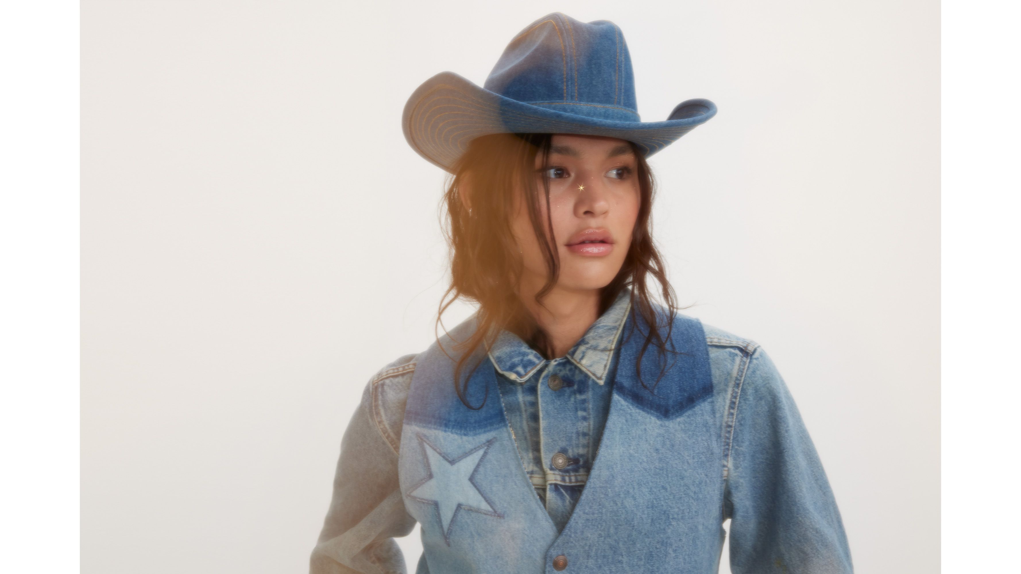 Levi's® Pride Chapeau de cow-boy - Blue - Jaune