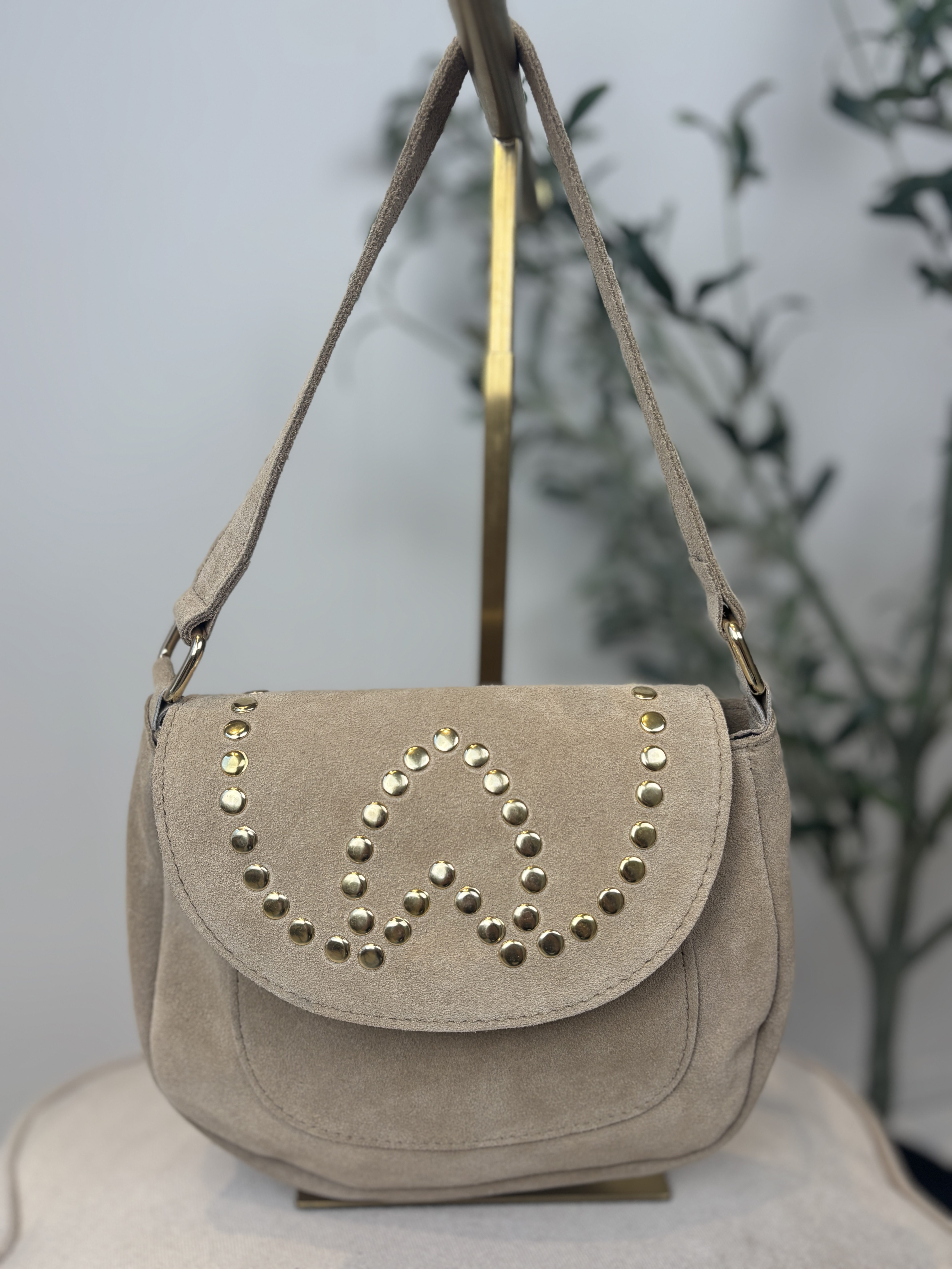 Winona Bag - Suede Zand