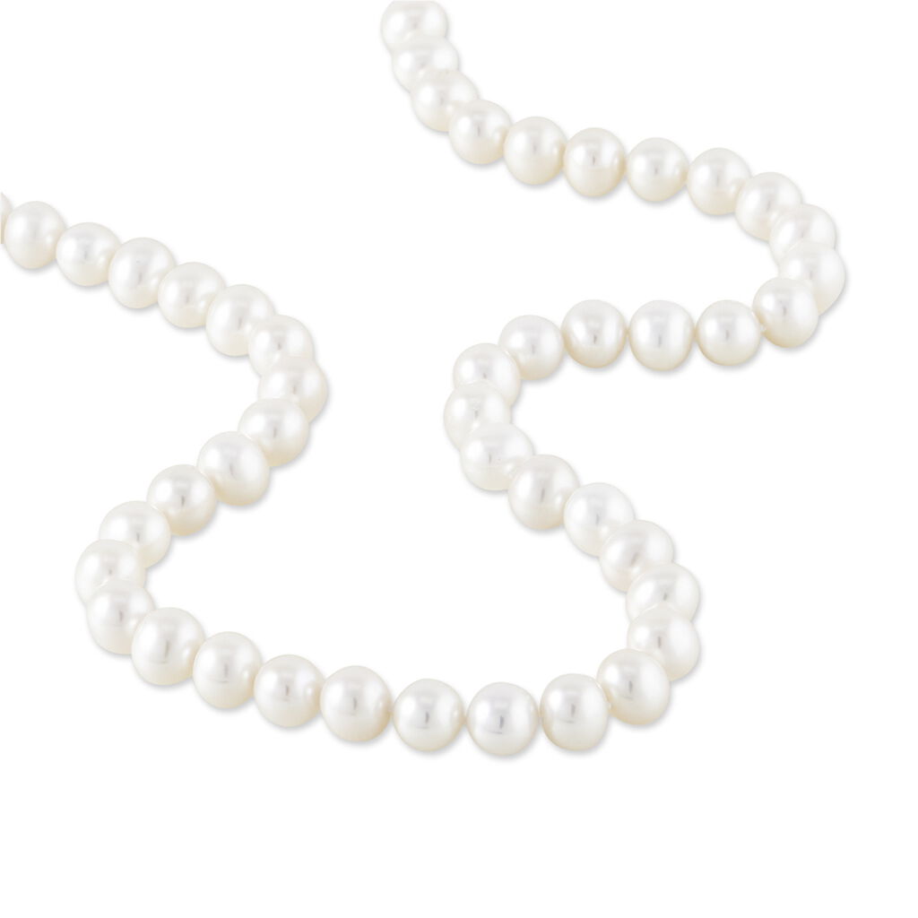 Collier Sameira Or Jaune Perle De Culture