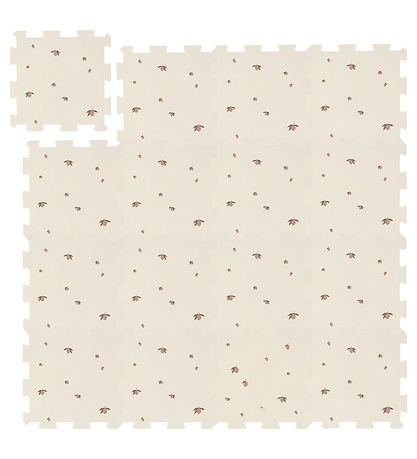 Konges Sløjd Spielmatte - 16 st. - 29x29 cm - Lemon