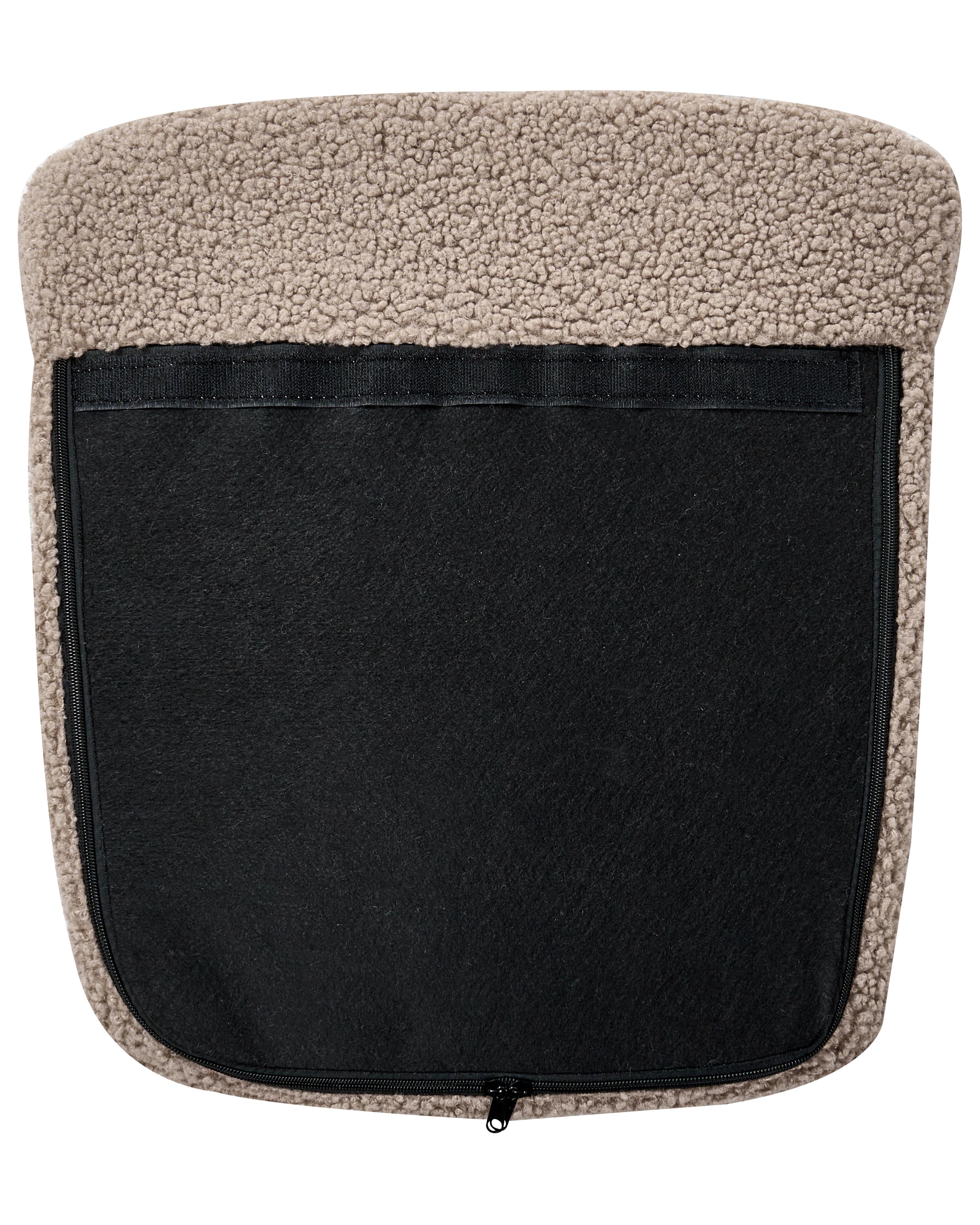 Schommelstoel SANDVE Bouclé Taupe