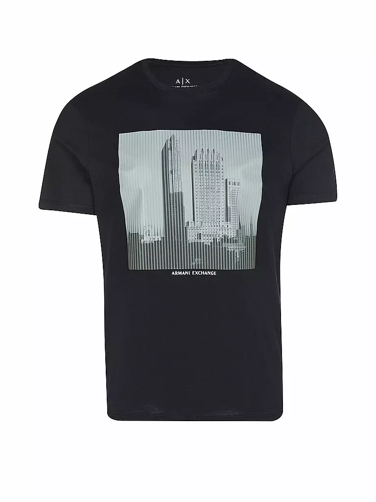 ARMANI EXCHANGE T-Shirt Regular Fit blau