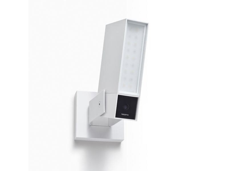 Netatmo Netzwerkkamera Smarte Aussenkamera mit Sirene Weiss Netatmo Smarte Aussenkamera mit Sirene