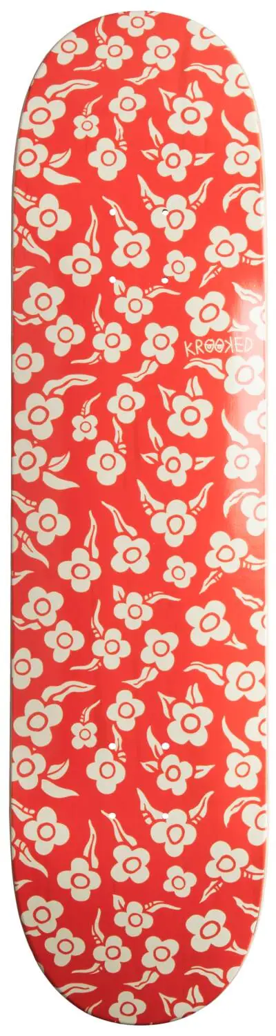 Krooked Flowers Skateboard Deck | SkatePro