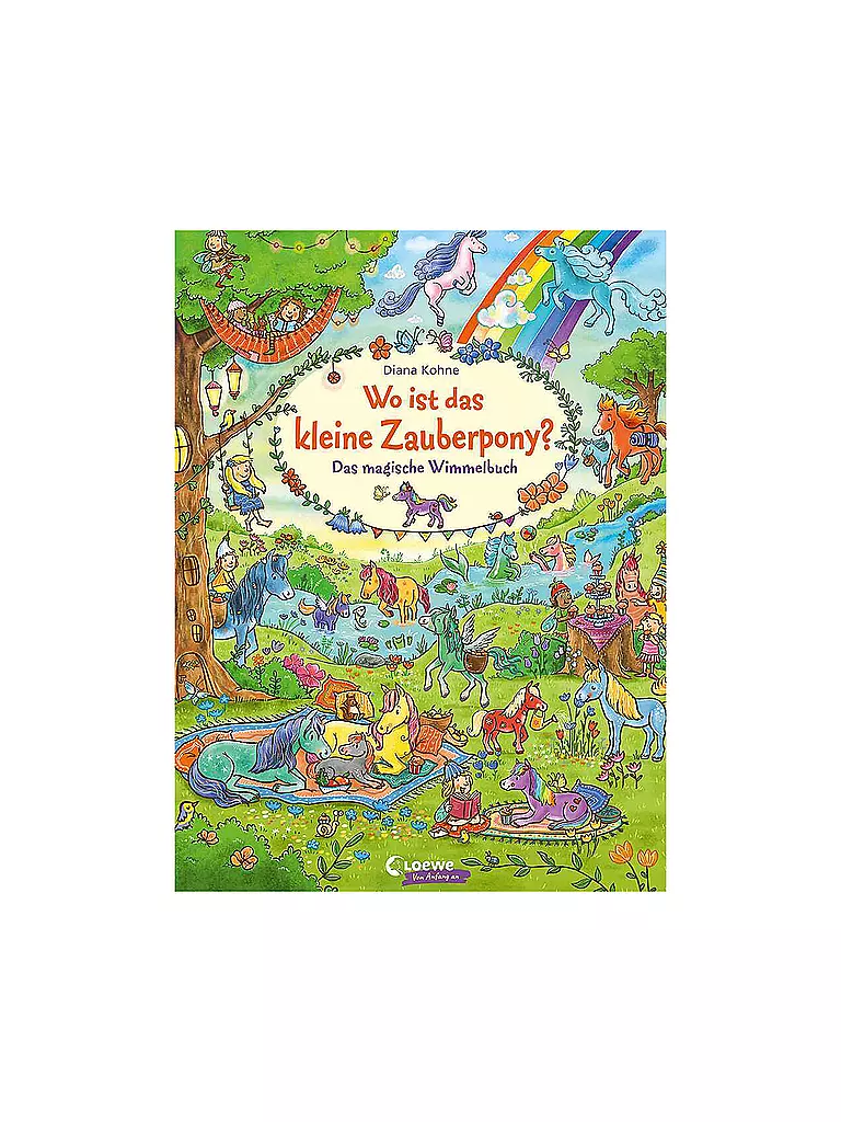 LOEWE VERLAG Buch - Wo ist das kleine Zauberpony? keine Farbe